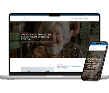 Site para casa de repouso
